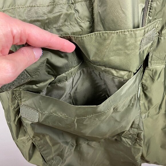 WEEKDAY | Florian Wind Parka Dark Khaki Large NWT - Picture 8 of 16